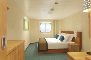 Interior With Picture Window Carnival Breeze Stateroom